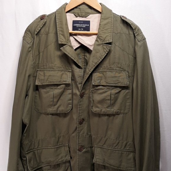 American Eagle Outfitters Fall Military Jacket XXL - Picture 5 of 6
